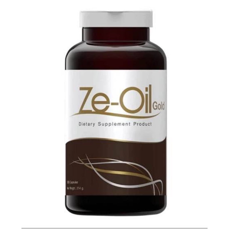 Ze-Oil Gold ซีออยล์ โกลด์ ผลิตภัณฑ์เสริมอาหาร น้ำมันสกัดเย็นจากธรรมชาติ ขนาด 300 แคปซูล
