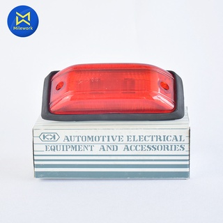 ไฟเลี้ยวข้างแก้ม BUS  12V(สีแดง) KK  B10M/แดง