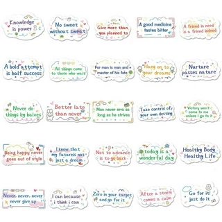 50 ชิ้นตลกภาษาอังกฤษสโลแกนสติกเกอร์กันน้ํา DIY สําหรับโทรศัพท์แล็ปท็อปรถสติกเกอร์ Creative Home Decal