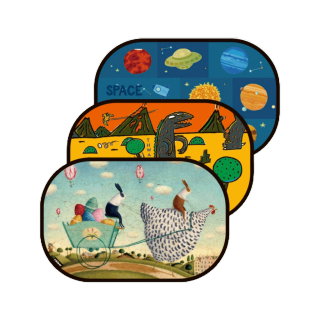 Mideer มิเดียร์ Window shade for kids ม่านบังแสงแดด MD0154,MD0156