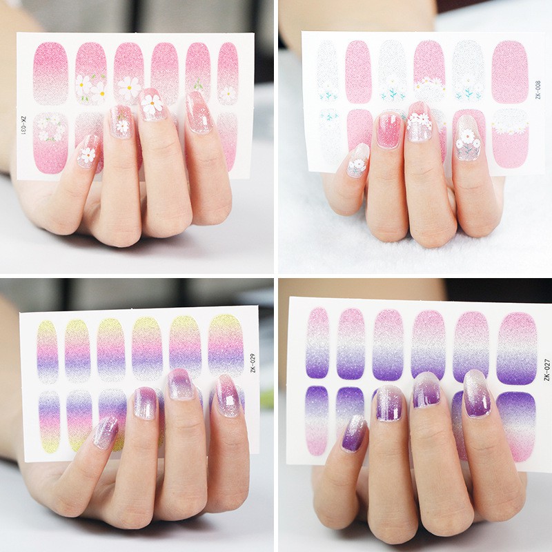 ZK สติ๊กเกอร์ติดเล็บ 3D กันน้ำ ลายน่ารัก สุดฮิต Sticker ลอกแปะได้เลย การ์ตูนสุดฮิต ลายเยอะมาก มี 32 แบบ - รูปที่ 2