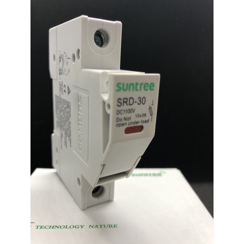 ฟิวส์ Suntree  1P (ฐานและลูกฟิวส์ 15A) รุ่น SRD-30DC1000V be