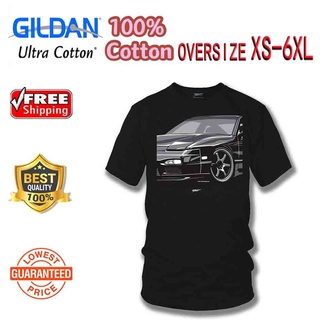 Newjintaoli[Xs-6Xl] เสื้อยืดคอกลมผ้าฝ้าย 100% พิมพ์ลาย Nissan 240 Racing สําหรับรถแข่ง