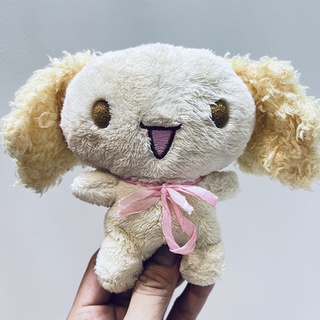 ตุ๊กตา #CINNAMOROLL #CHIFFON SOFT PLUSH ชินนาม่อนโรล ชิฟฟ่อน Sanrio Smiles ลิขสิทธิ์แท้ หายาก ในebayขายแพงมาก 5” สภาพ95%