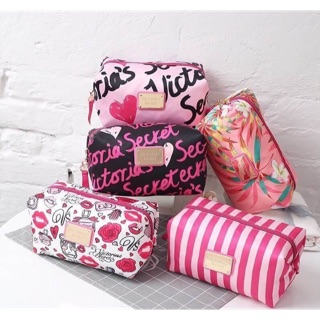  ReStock!! Victorias secret กระเป๋า cosmetic bag 🍭