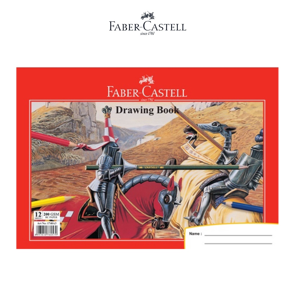 [OFFICIAL] กระดาษวาดเขียน 200 แกรม - A3 / A4 ขนาด Faber-Castell