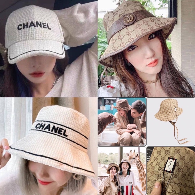 พร้อมส่ง หมวกบัคเกตสีดำ แค้มปิ้ง บักเกต กันละอองไวรัส พลาสติกถอดได้แบบผูก face shield