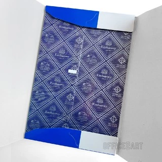 กระดาษคาร์บอน กระดาษก๊อปปี้ สีน้ำเงิน Embassy (100แผ่น) No.333H แผ่นคาร์บอน Carbon Paper [S24]