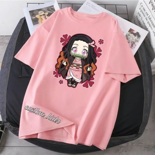 เสื้อยืด พิมพ์ลาย Nezuko DEMON SLAYER พรีเมี่ยม สําหรับเด็ก