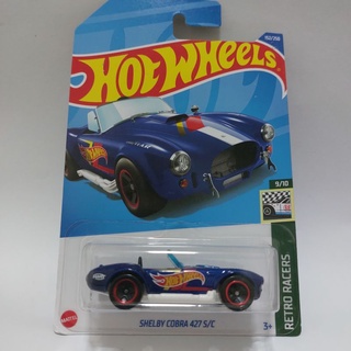 รถเหล็ก Hotwheels SHELBY COBRA 427 S/C (ib015)