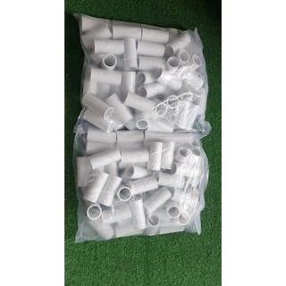 (100ตัว)ข้อต่อตรงสีเหลือง ขาว และเทา ขนาด 3/8" (3 หุน) 1/2"(4 หุน) และ 3/4"(6 หุน)