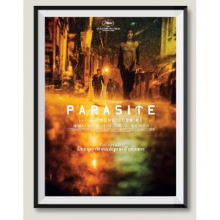 โปสเตอร์หนังชนชั้นปรสิต เวอร์ชั่นฝรั่งเศส PARASITE FRENCH POSTER