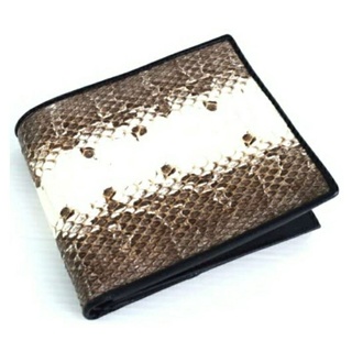 python skin biflod money clip  กระเป๋าหนังงู