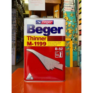 ทินเนอร์ ผสมสีย้อมไม้ เบเยอร์ Beger M-1199 ขนาดแกลลอน