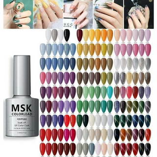 MSK 160สี สีเจลทาเล็บ 7.3MLสีเจล สีทาเล็บเจล ยาทาเล็บเจล