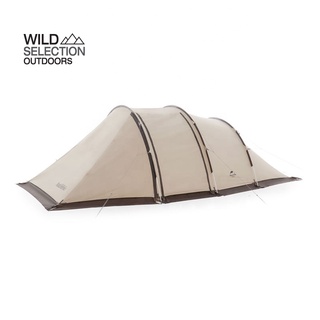 เต็นท์ อุโมงค์ Naturehike 3 เสา สำหรับ 4-5 คน (รุ่นใหม มี Snow Skirt) Cloud vessel tunnel tent  NH20ZP015