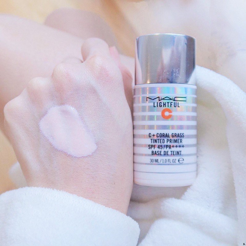 lightful c coral grass tinted primer