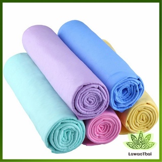 Lawan ผ้าชามัวร์ ผ้าเช็ดรถ ผ้าอเนกประสงค์ดูดซับน้ำได้ดี Multipurpose towel