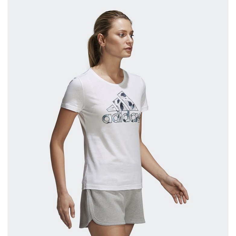 Adidas Women's Short Sleeve Striped Raglan Tee women fashion DJ1593 tshirt