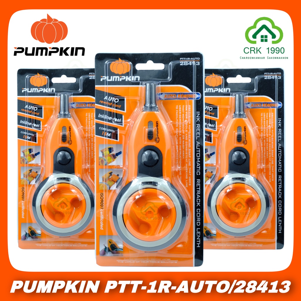PUMPKIN บักเต้าตีเส้น AUTO รุ่นใช้น้ำหมึก 28413