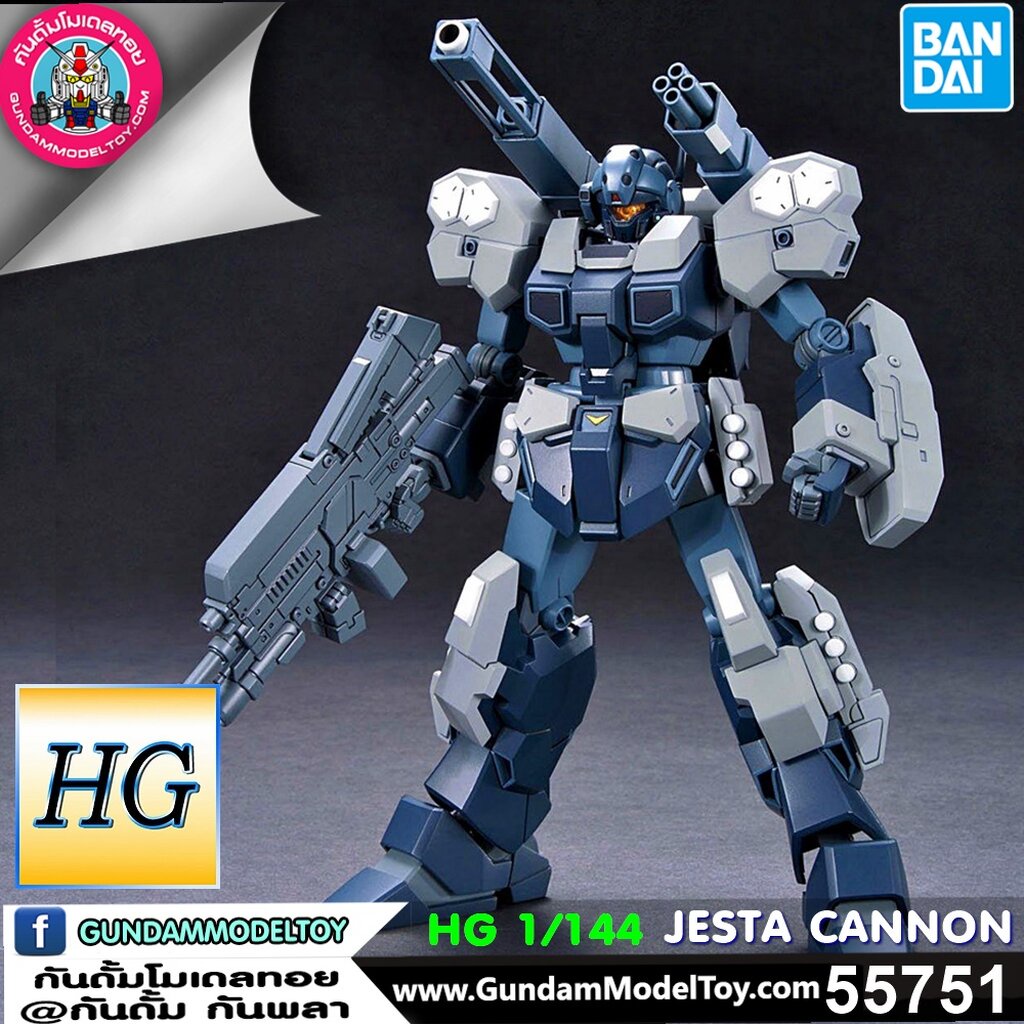 BANDAI HG JESTA CANNON เจสต้า แคนนอน โมเดล กันดั้ม กันพลา PS TOYLAND HGUC