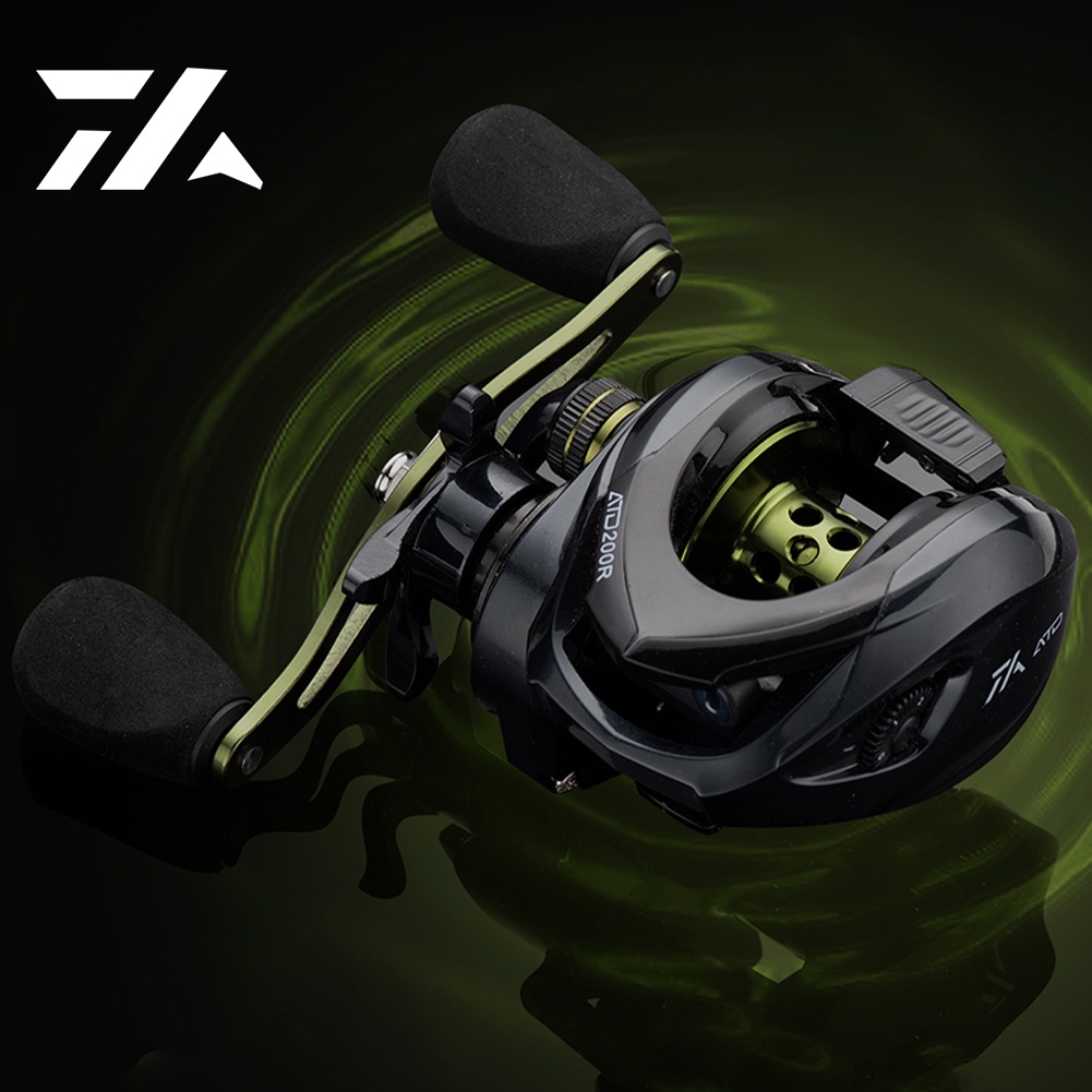Daiwa รอกตกปลา ความต้านทานสูงสุด 8KG Max.Drag Fishing Reel Ultra-Light 7.2:1 Ratio วงล้อหยดน้ำ มือซ้
