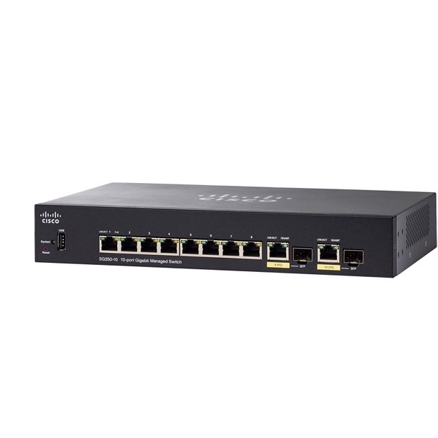 Gigabit Switching Hub CISCO SG350-10