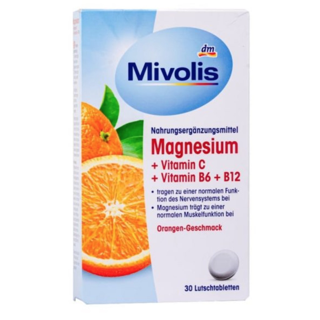 ✅พร้อมส่ง มีบริการเงินปลายทาง(COD)✅ วิตามิน Mivolis Magnesium + Vit C + Vit B6 + B12