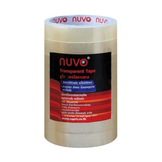 🚚💨พร้อมส่ง!! #เทปและกาว NUVO เทปใสกาวอะคริลิก แกน 3 นิ้ว รุ่น 888 ขนาด 18 มม. x 36 หลา (แพ็ค 8 ม้วน) SIS เทปและกาว