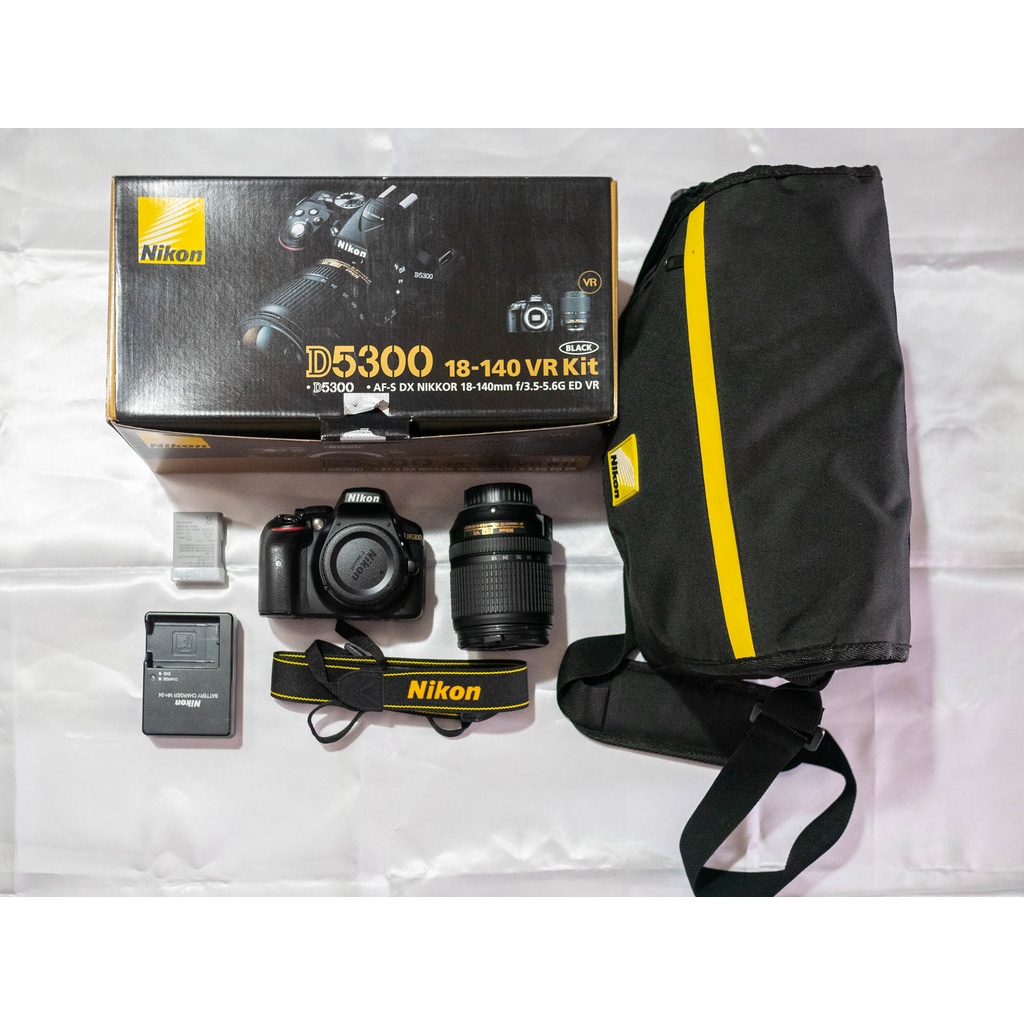 Nikon​ D5300​+เลนส์​ 18-140mm. มือสองสภาพสวย ครบกล่อง