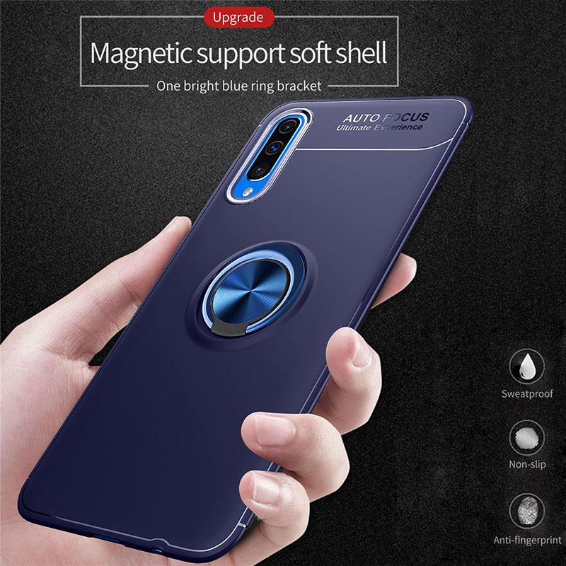 Xiaomi Mi 9 SE 11 Lite 8 Lite A2 Lite 8 SE Luxury Ultra-thin Soft Silicone Color Finger Ring Stand Holder Phone Case เคสโทรศัพท์มือถือ