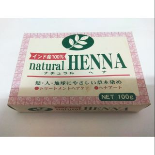 HENNA สกัดชนิดผง แท้ 100% จากญี่ปุ่น
