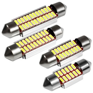 หลอดไฟแคนบัส LED C5W C10W 4014 SMD 31 มม. 36 มม. 39 มม. 42 มม.