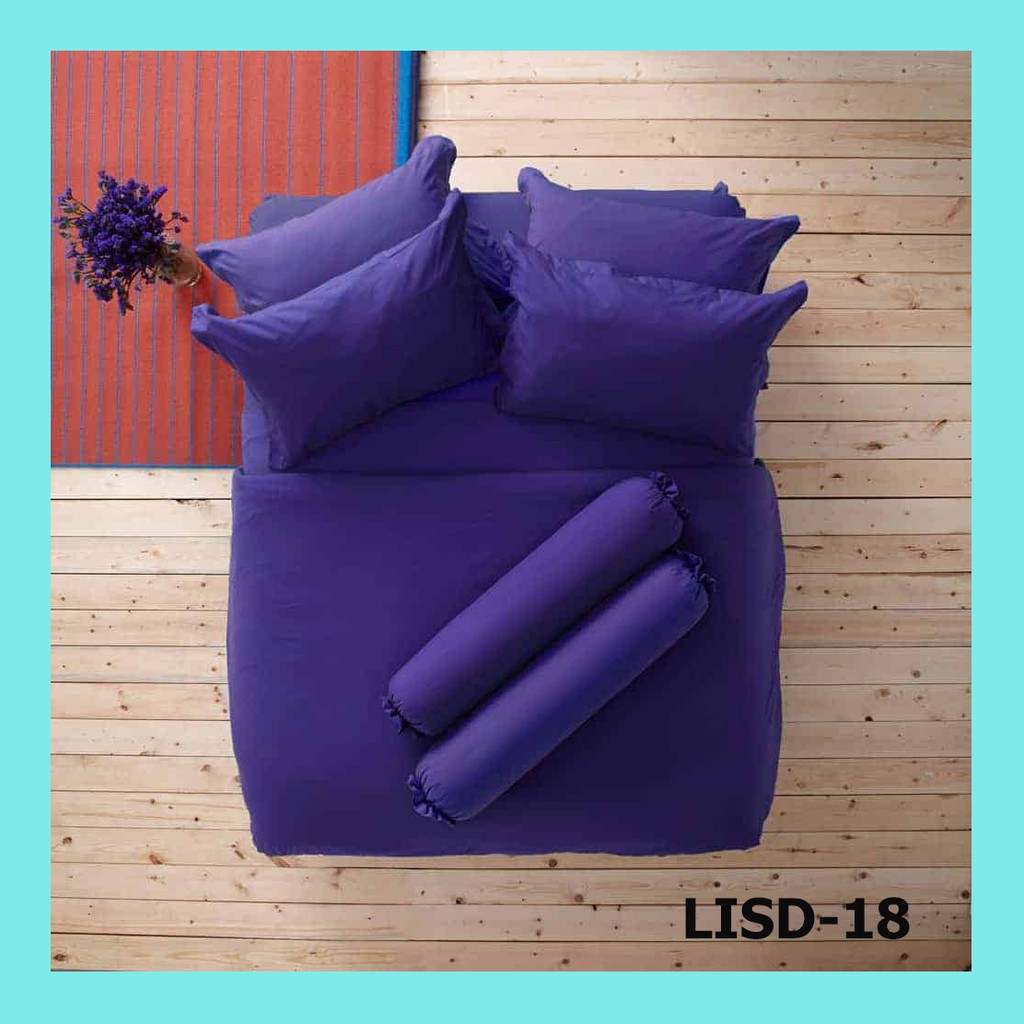 โลตัส ชุดผ้าปูที่นอน ● รวม ผ้านวม ● รหัส LISD-18 ( 5ฟุต / ควีน : 6ฟุต / คิง )