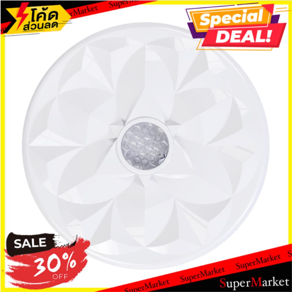 ✨ขายดี✨ ไฟเพดาน LED RACER COSMIC CM10 50 วัตต์ COOLWHITE DAYLIGHT WARMWHITE 19 นิ้ว โคมไฟเพดาน LED C
