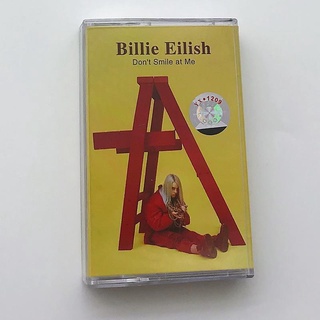 เทปคาสเซ็ท#♞▤Billie Eilish Billie Eilish คอลเลกชันเทปสีส้มที่ยังไม่เปิดใหม่