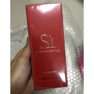 Armani si passione edp 100ML กล่องซีล(เช็คสต้อคก่อนทำรายการนะคะ)