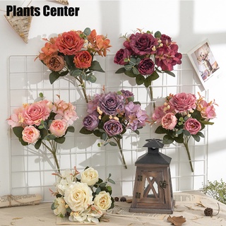 Plants Center พร้อมส่ง P013 สินค้าพร้อมส่ง พร็อพถ่ายรูป  ดอกไม้ปลอม ดอกไม้วินเทจ ตกแต่งบ้าน ร้านค้า คาเฟ่ ออฟฟิศ