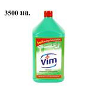 Vim น้ำยาทำความสะอาดห้องน้ำ น้ำยาล้างห้องน้ำ วิม 3500 มล x 1 ขวด