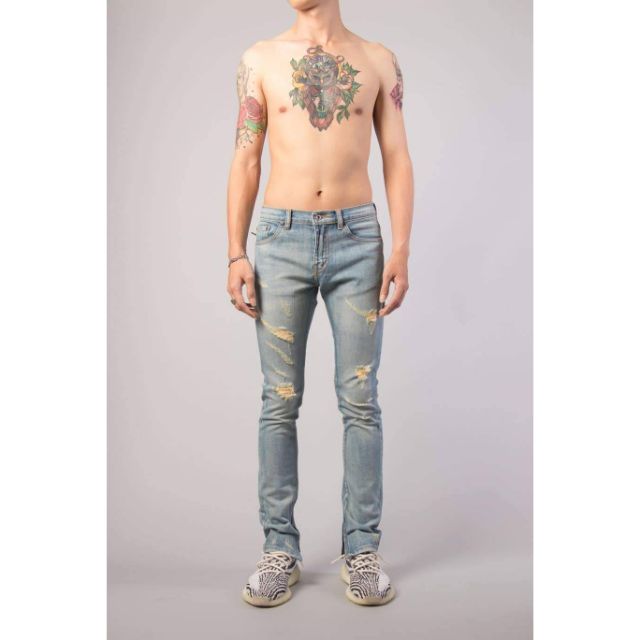 กางเกงยีนส์ ผู้ชาย Bad Example แค่ลอง สภาพ99% ป้ายครบ