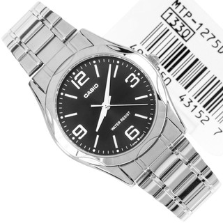 Casio นาฬิกาข้อมือผู้ชาย สาย Stainless Steel Standard Analog รุ่นMTP-1275D-1A2DF