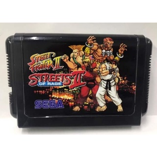 Street Fighter Of Rage แนวต่างโลก ตลุยด่าน ตัาละครจาก Street Fighter ปล่อยพลังไม้ตายจากStreet เกม2คนผ่านด่านสนุกๆ