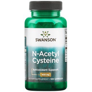 Swanson Premium Nac (N-Acetyl Cysteine) 600 mg / 100 Capsules