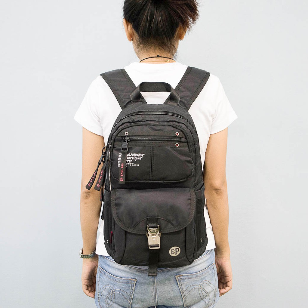 Epol เป้ สะพายหลัง ผ้าไนล่อน Backpack 13"