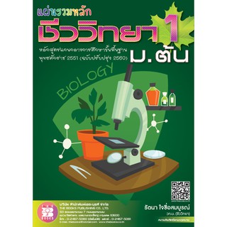 แผ่นรวมหลักชีววิทยา 1 ม.ต้น [NE52]