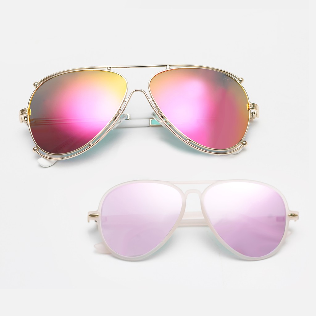 HSF Bundling Kids Aviator Pink พร้อม Aviator Circular Pink