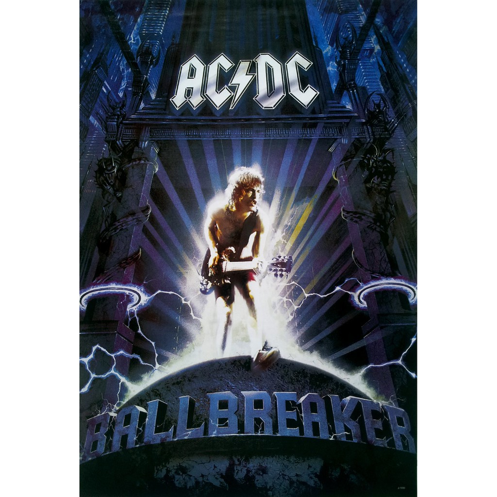 โปสเตอร์ วง ดนตรี เอซี/ดีซี AC/DC Ballbreaker (1995) POSTER 24”x35 ...