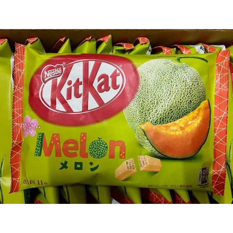 Kitkat melon mini คิทเเคทรสเมล่อน Shopee Thailand