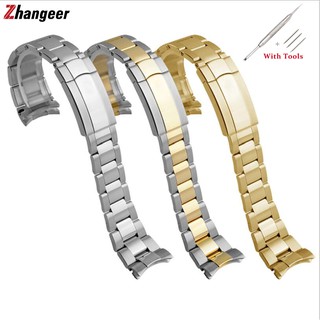 17mm 20mm Solid Stainless Steel Watch Band 316L Watch Strap for Men Watch For Famous Rolex Watch