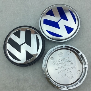 【พร้อมส่ง】ฝาครอบดุมล้อรถยนต์ ลายตราสัญลักษณ์ VW 56 มม. สําหรับ Volkswagen Golf Polo Vento Santana Beetle LaVida GTI Magotan CC Passat 4 ชิ้น